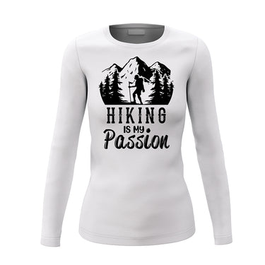 Hiking Is My Passion Women Long Sleeve Shirt